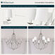 Eisley 6 Light 28.5 inch Polished Nickel Chandelier Ceiling Light